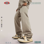 メンズ 生地445ｇ 裏起毛 無地 ジョガーパンツ 男女兼用 カジュアル ズボン 春秋冬 2024新作★全12色