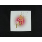 あぶらとり紙(天のり)20枚箔打舞妓ピンク　UR-6