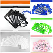 チャック付き袋 アクセサリー入れ　ビニール　変色防止 ラッピング袋　5色展開　16サイズ展開