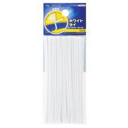 OHM オーム電機　ホワイトタイ 120mm 100本入　DZ-BT412/W　結束バンド  結束ベルト