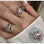 ★新作★レディースアクセサリー★ 韓国風ファッションリング★オープンリング★指輪★