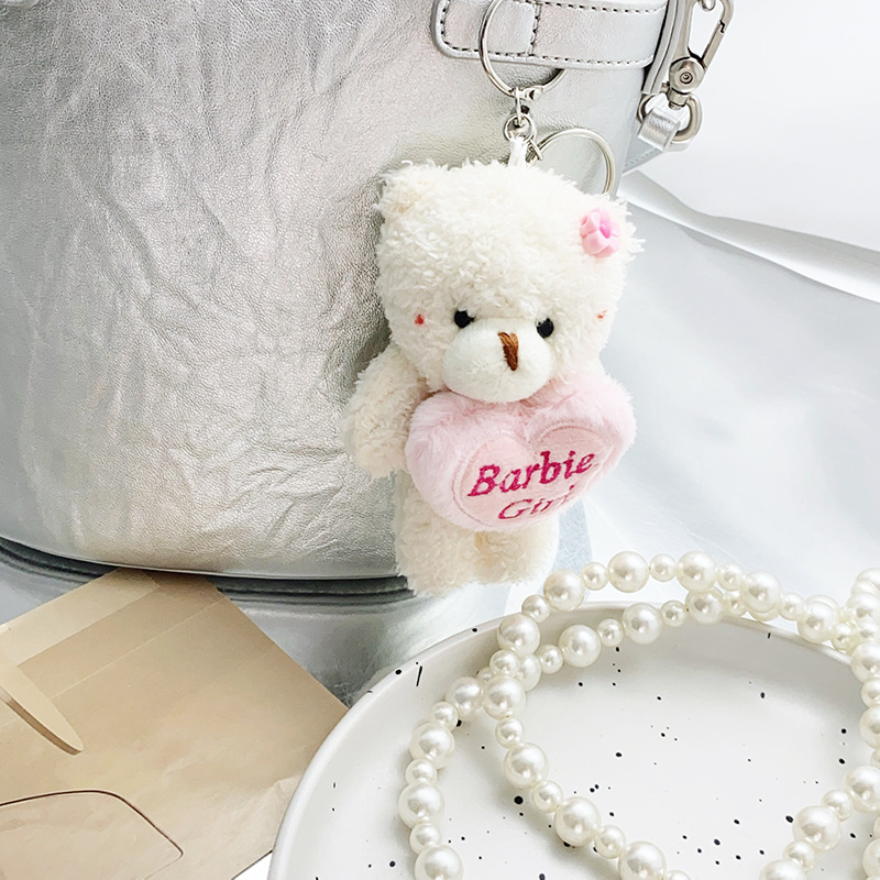 韓国トレンド バービー チェルシードールチャーム キーリング バッグ