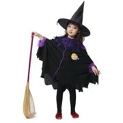 ハロウィン衣装 　子供用 　仮装  ハロウィーン       女の子のコスプレ服   魔女の衣装