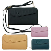 スマホポーチ お財布機能 レディース バッグ ポーチ  ウォレット お洒落 ショルダーバッグ