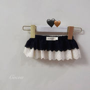 レーススカート　S~L　重ね着コーデ　韓国キッズ服