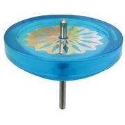 【お正月】こま世界大会公式認定こま ヒバリ ブルー 003230079