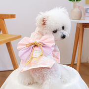 2024春夏新作】ペット服   犬用和服・浴衣   犬服    超可愛い  ドッグウエア  ペット用品   ネコ雑貨