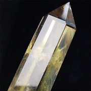 スモーキーシトリンファントム ポイント Citrine 黄水晶 置物 風水