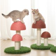 ペット用品   猫用爪とぎ   キノコ  猫用爪グラインダー   猫用クライミングフレーム