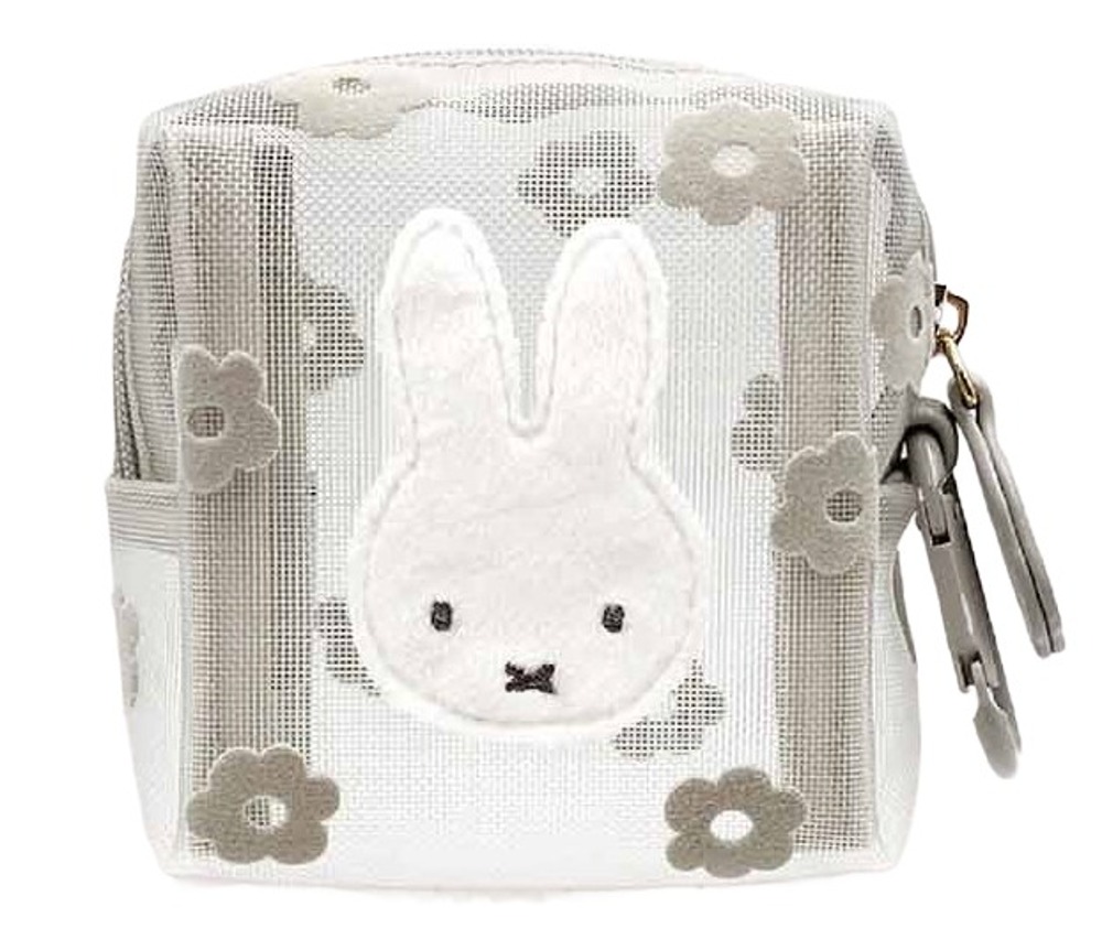 miffy ミッフィー チェリーフルールシリーズ メッシュミニポーチ グレー DBM-2607 雑貨のFULTAC（フルタック） | 卸売・  問屋・仕入れの専門サイト【NETSEA】