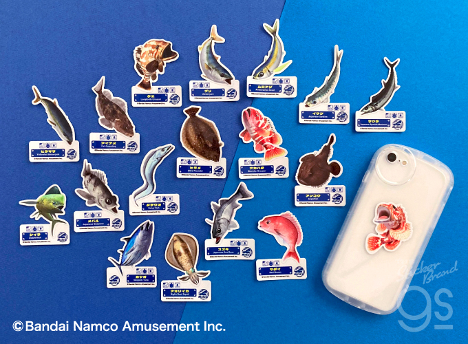 釣りスピリッツ ダイカットステッカー クエ 釣り 魚 海 コレクション 水族館 ゲーム game グッズ TSP015 株式会社 ゼネラルステッカー  | 卸売・ 問屋・仕入れの専門サイト【NETSEA】