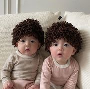 INS子供用帽子 キッズ 帽子  ジュニア ぼうし 可愛い 冬　暖かい