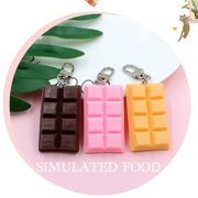 食品サンプル キーホルダー アクセサリー キーチェーン 展示 撮影 SIMULATED FOOD チョコレート