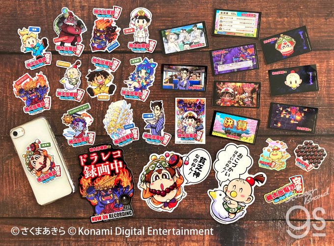 桃太郎電鉄 ビッグサイズステッカー キングボンビー ドラレコ