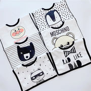 2025冬新作 INS 涎掛け ベビー用品 ベビー涎掛け リバーシブル 食事用エプロン0-3歳 綿製