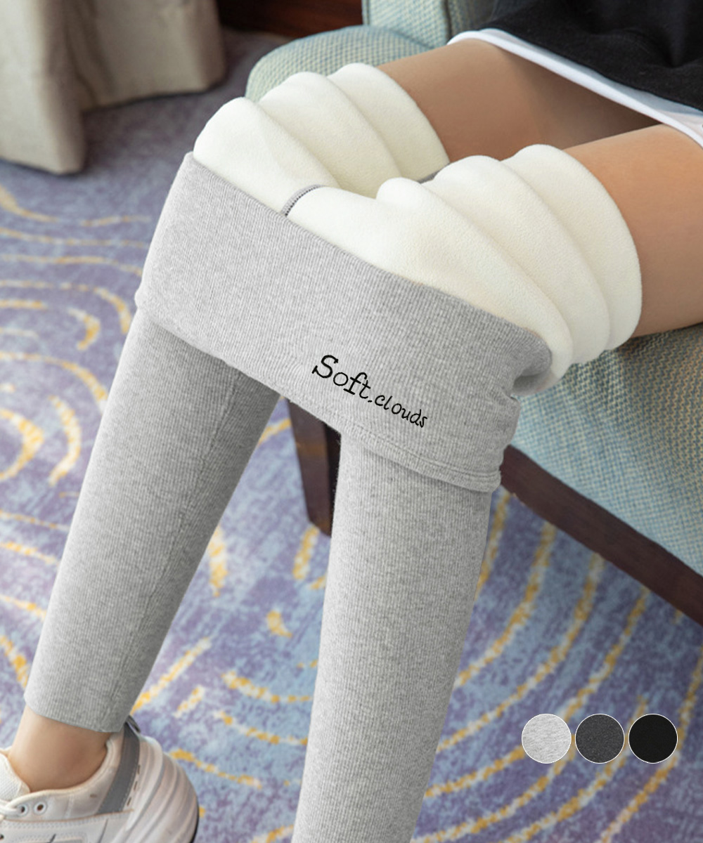 【日本倉庫即納】 裏起毛レギンスレディース あったかパンツ