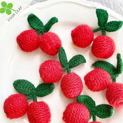 さくらんぼ フルーツ アクセサリーパーツ DIY素材 デコパーツ ハンドメイド