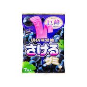 ＵＨＡ味覚糖 さけるグミ グレープ 7枚x10