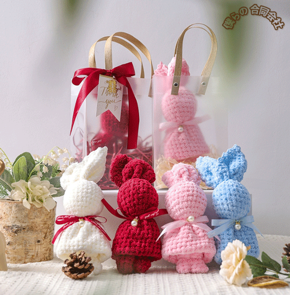 うさぎちゃんタオル　ギフト　タオル　プレゼント　かわいい　プレゼント　ハンカチ　お返し　30*30cm