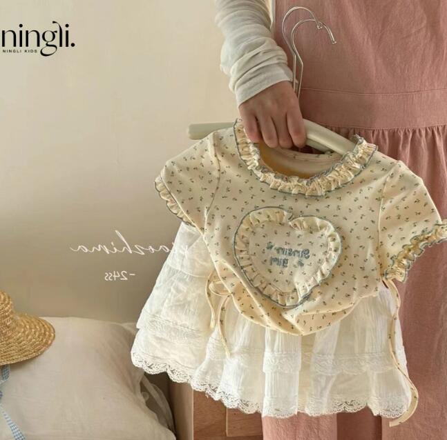 子供服 Tシャツ 女の子 半袖 子供 Tシャツ 子供服 半袖 韓国風 かわい