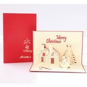 【雑貨】プレゼント　クリスマスグッズ カード 感謝カード メッセージ