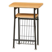 ミルド サイドテーブル　家具/インテリア/リビング/机/寝室