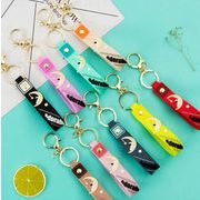 キーホルダー キーリング ストラップ ハンドメイド バックチャーム キーホルダーパーツ 月 宇宙人