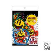 【 4枚セット】 ステッカーパック パックマン パックマン ゲーム game レトロ キャラクター グッズ PCK023