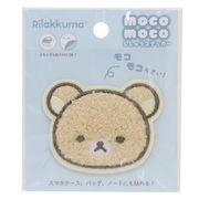 リラックマ モコモコししゅうステッカー フェイス