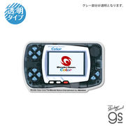 ワンダースワンカラー 透明ステッカー クリスタルブラック WonderSwan game コレクション グッズ WDS011