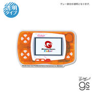 ワンダースワンカラー 透明ステッカー クリスタルオレンジ WonderSwan game コレクション グッズ WDS013