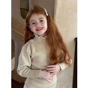2024秋冬新作  子供服 韓国風子供服   キッズ服  トップス ニット セーター 韓国風子供服