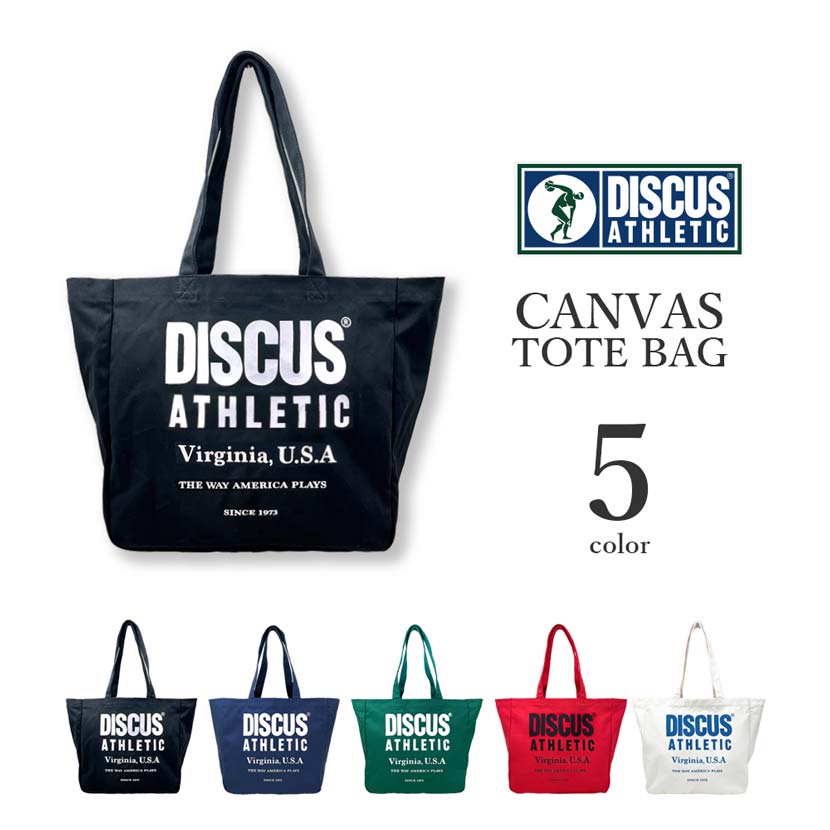 全5色 DISCUS ディスカス キャンバストートバッグ かばん BAG | 卸売 