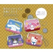 新商品　サンリオ　合皮がまぐち S 和柄