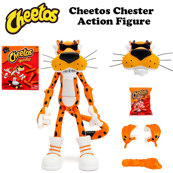 Cheetos Chester Cheetah 6-Inch Action Figure【チートス