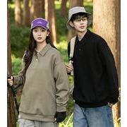 トップス ユニセックス トレーナー スウェットポロシャツ