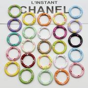 新入荷 キーホルダー金具 ハンドメイド キーリング アクセサリー DIY 手芸用品 基礎金具