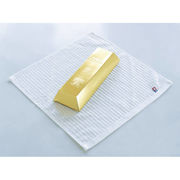 【単品】金塊パッケージ入り今治純白ハンドタオル TGO0507601