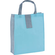 たためるツインカラートート（タテ） 6443 ブルー