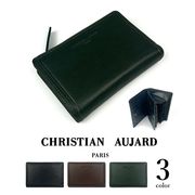 全3色 christian aujard クリスチャン オジャール 本革 2つ折り財布 ウォレット L字小銭入れ