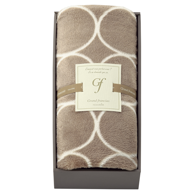 グランフランセヌーベル ひざ掛け