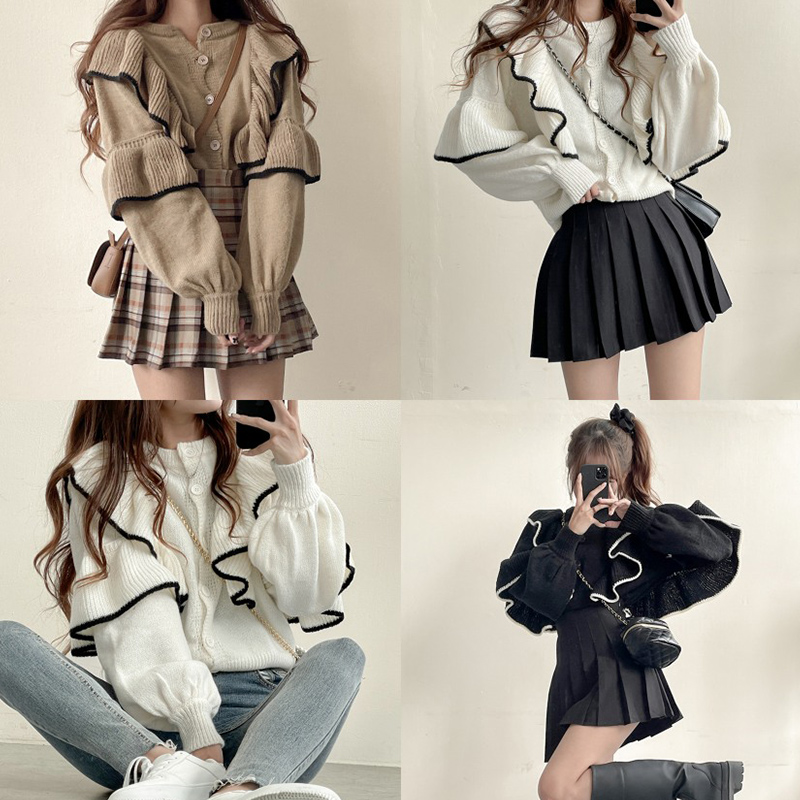 2022冬服】韓国風レディース服 優しい きれいめ セーター ニット