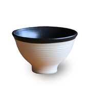 千段 茶々 黒 X 白土 100cc[美濃焼]