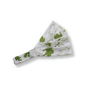 ひんやりヘアバンド　ジッパーポーチ入　わんこ　/冷感　ひんやり　タオル　熱中症