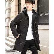 冬新作★ダウンジャケット メンズ ★ロングダウンダウンコート 厚手 防寒 防風