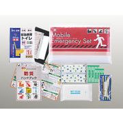 携帯用防災ポーチ 携帯エマージェンシーセット KEM-850G 防災セット 簡易トイレ 防災ハンドブック