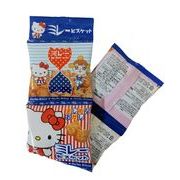 【野村煎豆加工店】ハローキティ4連ミレービスケット　30g×4