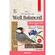 [三晃商会] ウェルバランス 文鳥 600g