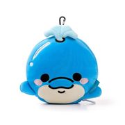 Relaxeazzz アイマスク付もちもちピロー DF イルカのブルー CUSH350