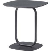 サイドテーブル/　 机 ナイトテーブル スリム おしゃれ モダン ディスプレイ シンプル 高級感 黒